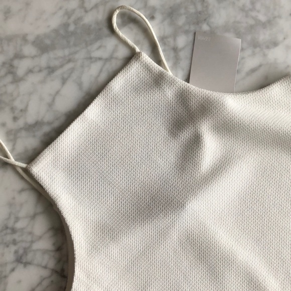 NWT Zara Halter Neck Mini Dress - Picture 5 of 7